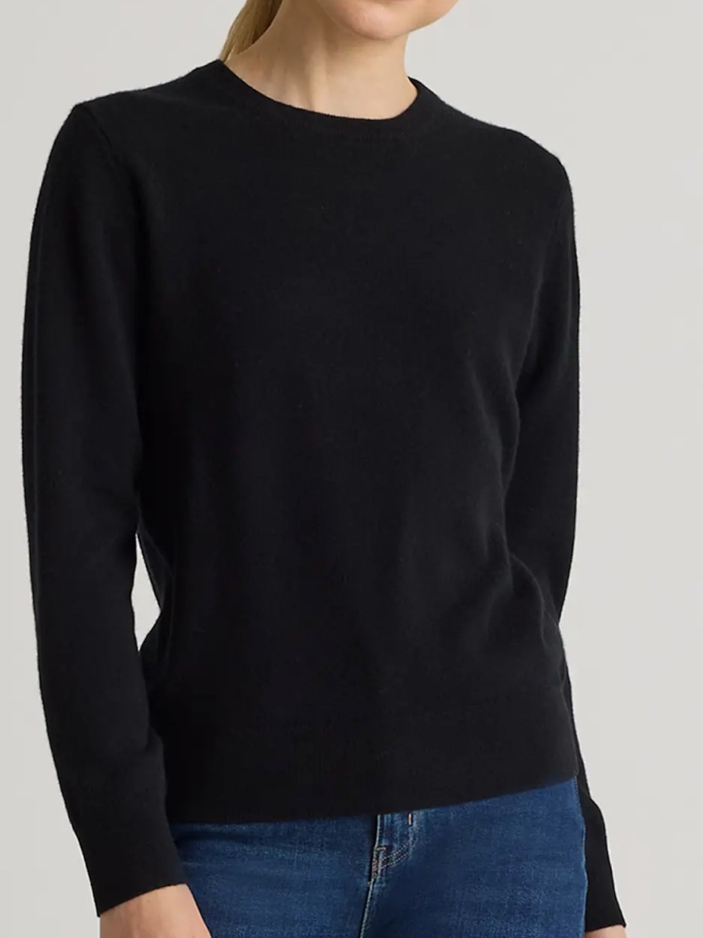 Quince Mongolian cashmere ribbed sweater